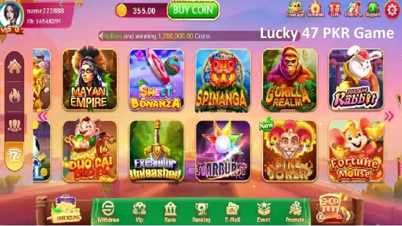 Lucky 47 PKR Game