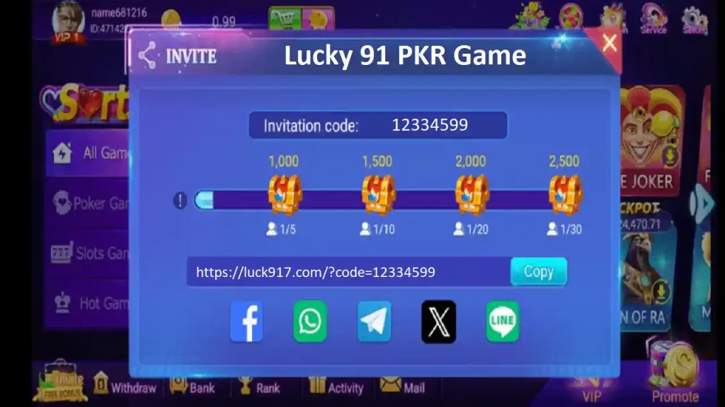 Lucky 91 Game APK