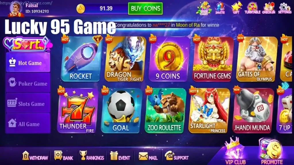 Lucky 95 Game