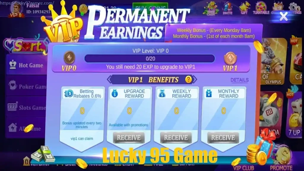 Lucky 95 Game