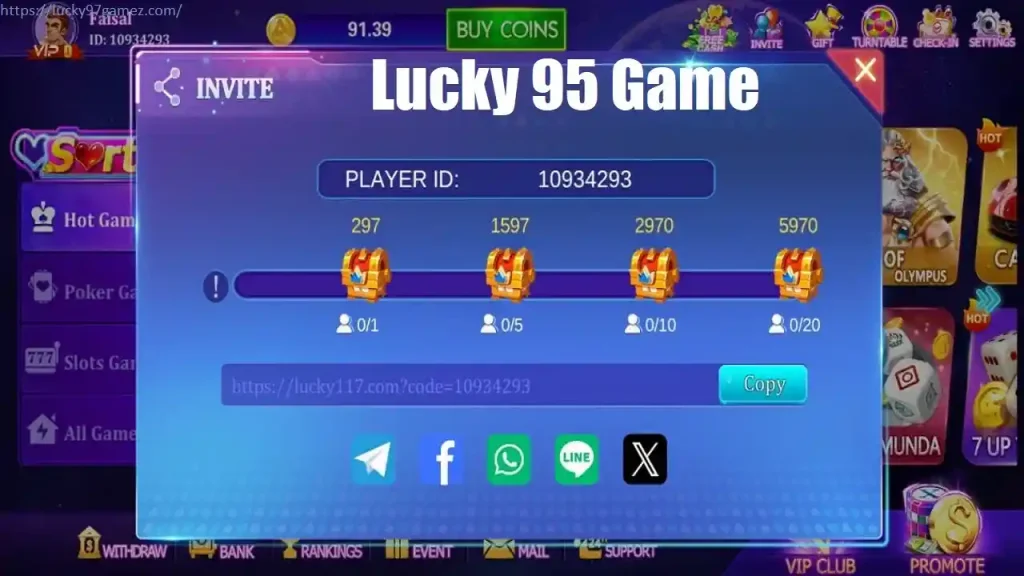 Lucky 95 Game