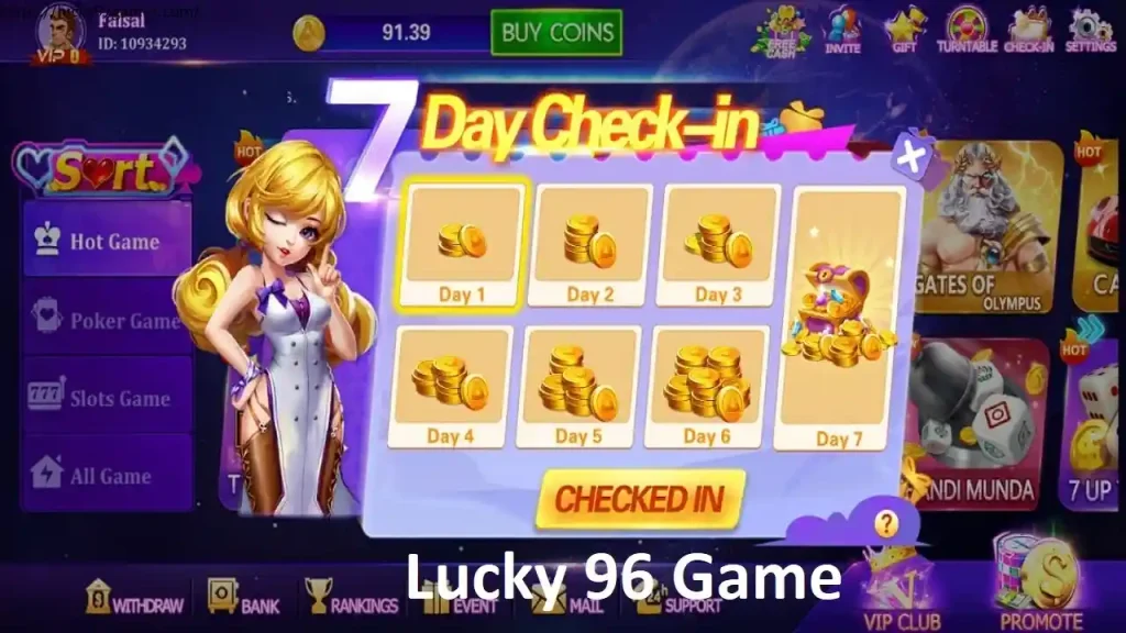 Lucky 96 Game Download 