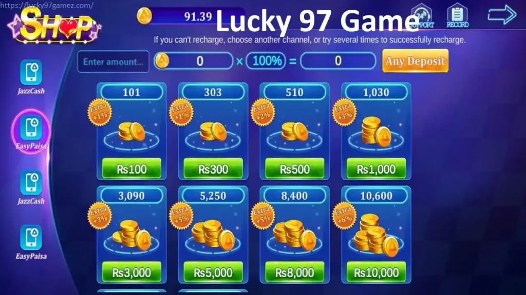 Lucky 97 Game Shop