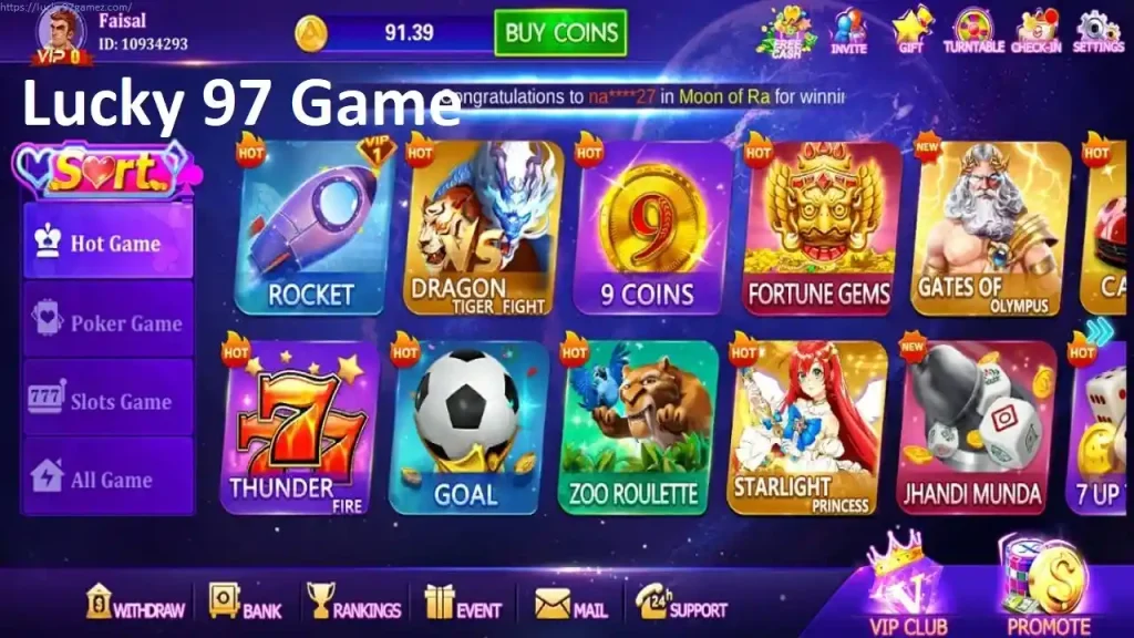 Lucky97 Games