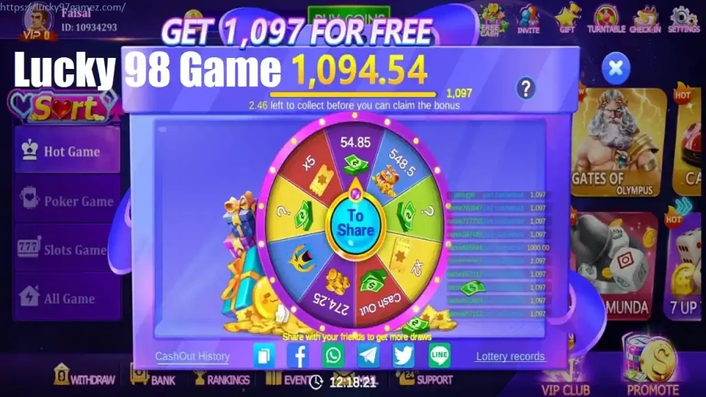 Lucky 98 Game Download 