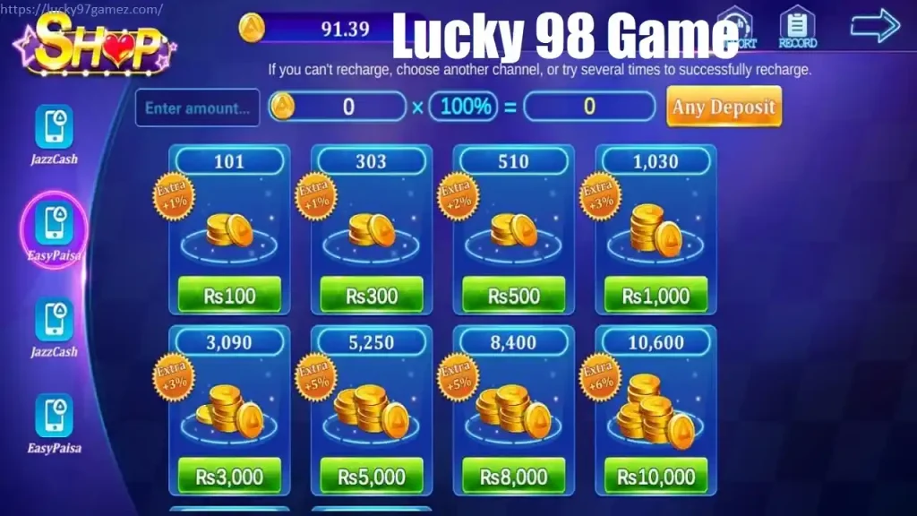 Lucky 98 Game Download 