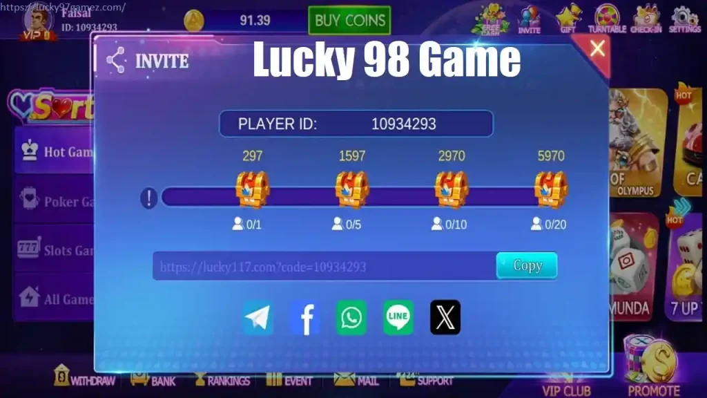 Lucky 98 Game Download 